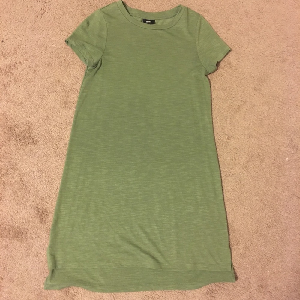 Olive T Shirt Dress